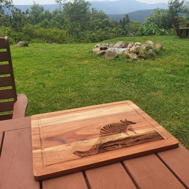Numbat Custom Engraved Australian Native Cutting Chopping Cutting Serving Board